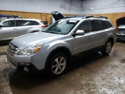 Salvage cars for sale at Kincheloe, MI auction: 2014 Subaru Outback 2.5I Limited