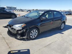 2016 Toyota Corolla L en venta en Grand Prairie, TX