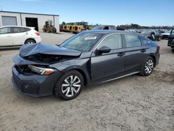 Salvage cars for sale at Lumberton, NC auction: 2025 Honda Civic LX