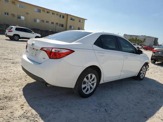 2016 Toyota Corolla L