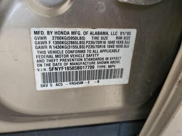 2005 Honda Pilot EXL