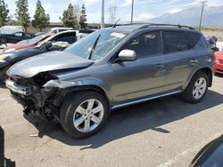 Nissan salvage cars for sale: 2006 Nissan Murano SL