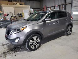 Salvage cars for sale at Rogersville, MO auction: 2012 KIA Sportage EX