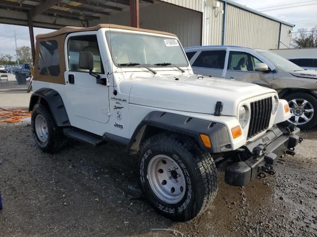 2001 Jeep Wrangler / TJ Sport