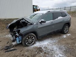 Jeep Grand Cherokee salvage cars for sale: 2019 Jeep Cherokee Latitude Plus