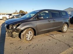 KIA salvage cars for sale: 2017 KIA Sedona LX