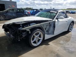 Salvage cars for sale at West Palm Beach, FL auction: 2007 BMW Z4 3.0SI