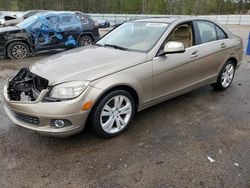 Salvage cars for sale at Harleyville, SC auction: 2008 Mercedes-Benz C 300 4matic