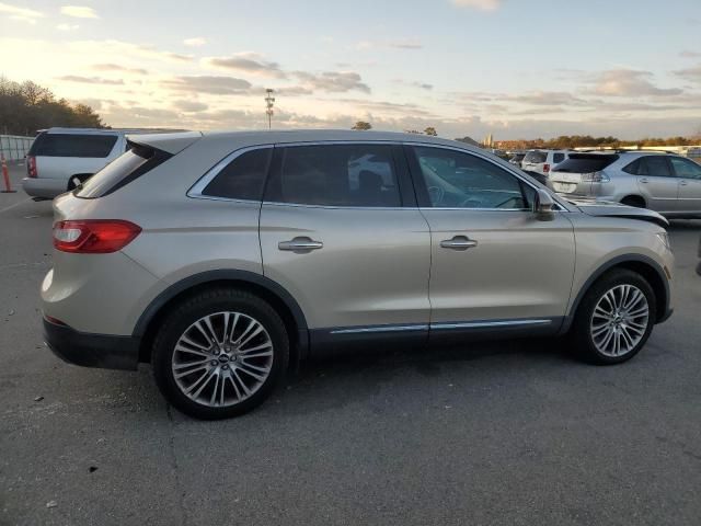 2017 Lincoln MKX Reserve