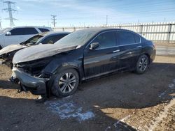 Salvage cars for sale at Elgin, IL auction: 2013 Honda Accord LX