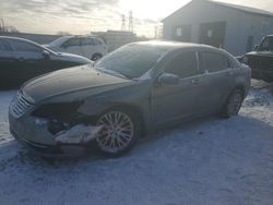 Salvage cars for sale at Barberton, OH auction: 2012 Chrysler 200 LX