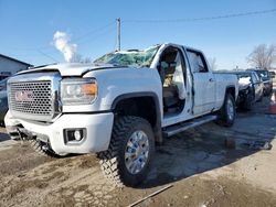 GMC Sierra k2500 Denali Vehiculos salvage en venta: 2017 GMC Sierra K2500 Denali