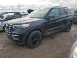 Ford salvage cars for sale: 2021 Ford Explorer XLT