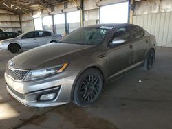 KIA salvage cars for sale: 2015 KIA Optima LX