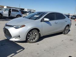 Toyota salvage cars for sale: 2017 Toyota Corolla L