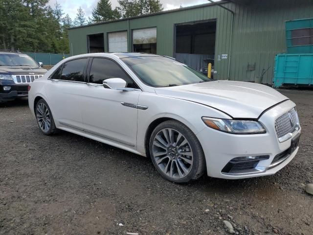 2017 Lincoln Continental Select