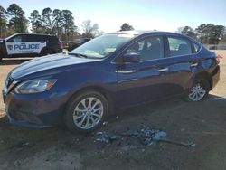 Salvage cars for sale at Longview, TX auction: 2017 Nissan Sentra S