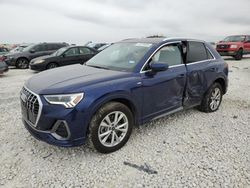 Salvage cars for sale at Taylor, TX auction: 2024 Audi Q3 Premium S Line 45