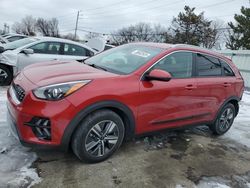 Vehiculos salvage en venta de Copart Moraine, OH: 2022 KIA Niro LX