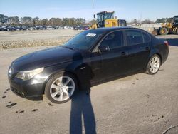 Salvage cars for sale from Copart Dunn, NC: 2005 BMW 545 I