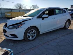 Salvage cars for sale at Lebanon, TN auction: 2018 Chevrolet Cruze LT