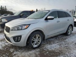 Salvage cars for sale at Bowmanville, ON auction: 2016 KIA Sorento SX