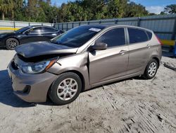 Salvage cars for sale at Fort Pierce, FL auction: 2013 Hyundai Accent GLS