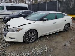 Salvage cars for sale at auction: 2017 Nissan Maxima 3.5S