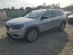 Flood-damaged cars for sale at auction: 2022 Jeep Cherokee Latitude LUX