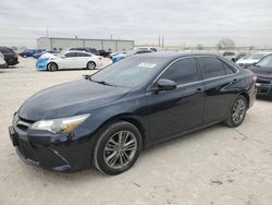 Salvage cars for sale at Haslet, TX auction: 2016 Toyota Camry LE