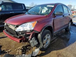 Salvage cars for sale from Copart Pekin, IL: 2010 Honda CR-V LX