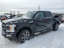 Ford f150 Supercrew salvage cars for sale: 2019 Ford F150 Supercrew