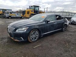 Salvage cars for sale at Hillsborough, NJ auction: 2015 Lexus LS 460