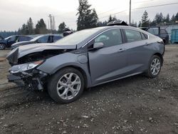 2018 Chevrolet Volt Premier en venta en Graham, WA