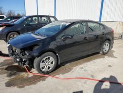 Salvage cars for sale at Lawrenceburg, KY auction: 2017 KIA Forte LX