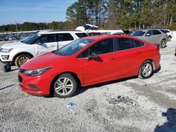 Vehiculos salvage en venta de Copart Fairburn, GA: 2018 Chevrolet Cruze LT