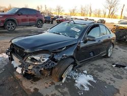 Salvage cars for sale at Bridgeton, MO auction: 2013 Mercedes-Benz C 300 4matic