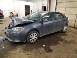 Salvage cars for sale at Ham Lake, MN auction: 2014 Toyota Corolla L