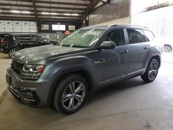 Salvage cars for sale from Copart East Granby, CT: 2018 Volkswagen Atlas SE