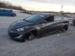 Salvage cars for sale at Oklahoma City, OK auction: 2015 Hyundai Elantra SE