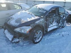 Salvage cars for sale from Copart Cahokia Heights, IL: 2015 Nissan Sentra S