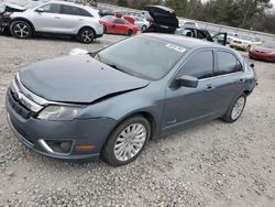 Salvage cars for sale at Memphis, TN auction: 2012 Ford Fusion Hybrid