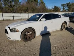 Dodge Charger salvage cars for sale: 2012 Dodge Charger Police