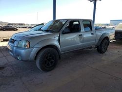 Nissan Frontier Crew cab xe salvage cars for sale: 2002 Nissan Frontier Crew Cab XE