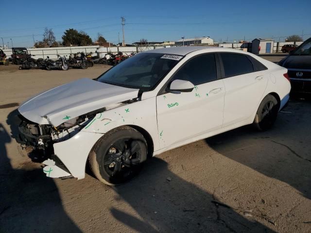 2022 Hyundai Elantra Blue