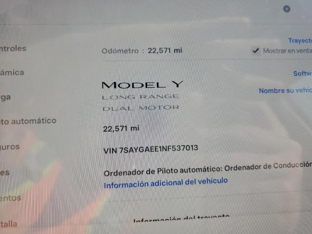 2022 Tesla Model Y