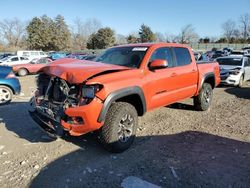 Toyota Tacoma salvage cars for sale: 2016 Toyota Tacoma Double Cab