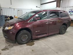 Salvage cars for sale at Mendon, MA auction: 2014 Honda Odyssey EX