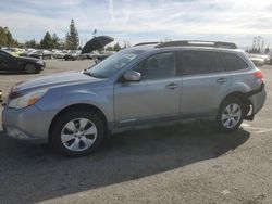 Salvage cars for sale at Rancho Cucamonga, CA auction: 2011 Subaru Outback 2.5I Premium