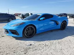 Chevrolet salvage cars for sale: 2022 Chevrolet Corvette Stingray 3LT